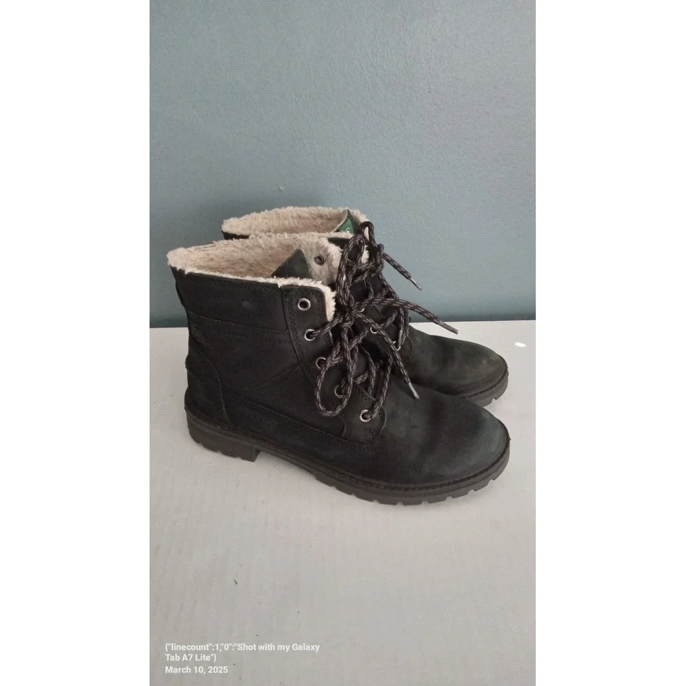 Kamik Ankle Boots Waterproof Winter‎ Lined Lace Up Black Boots